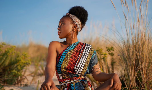 Elevate Your Hair Game With African Fabric Hair Scrunchies