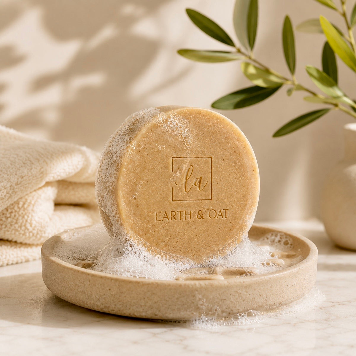 Earth & Oat Botanical Facial Bar Soap