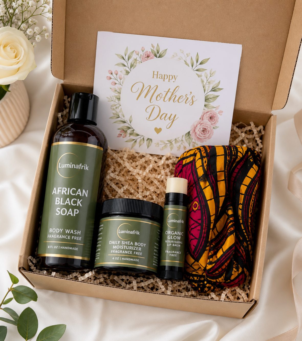 Luminafrik Mother’s Day Self-Care Bundle