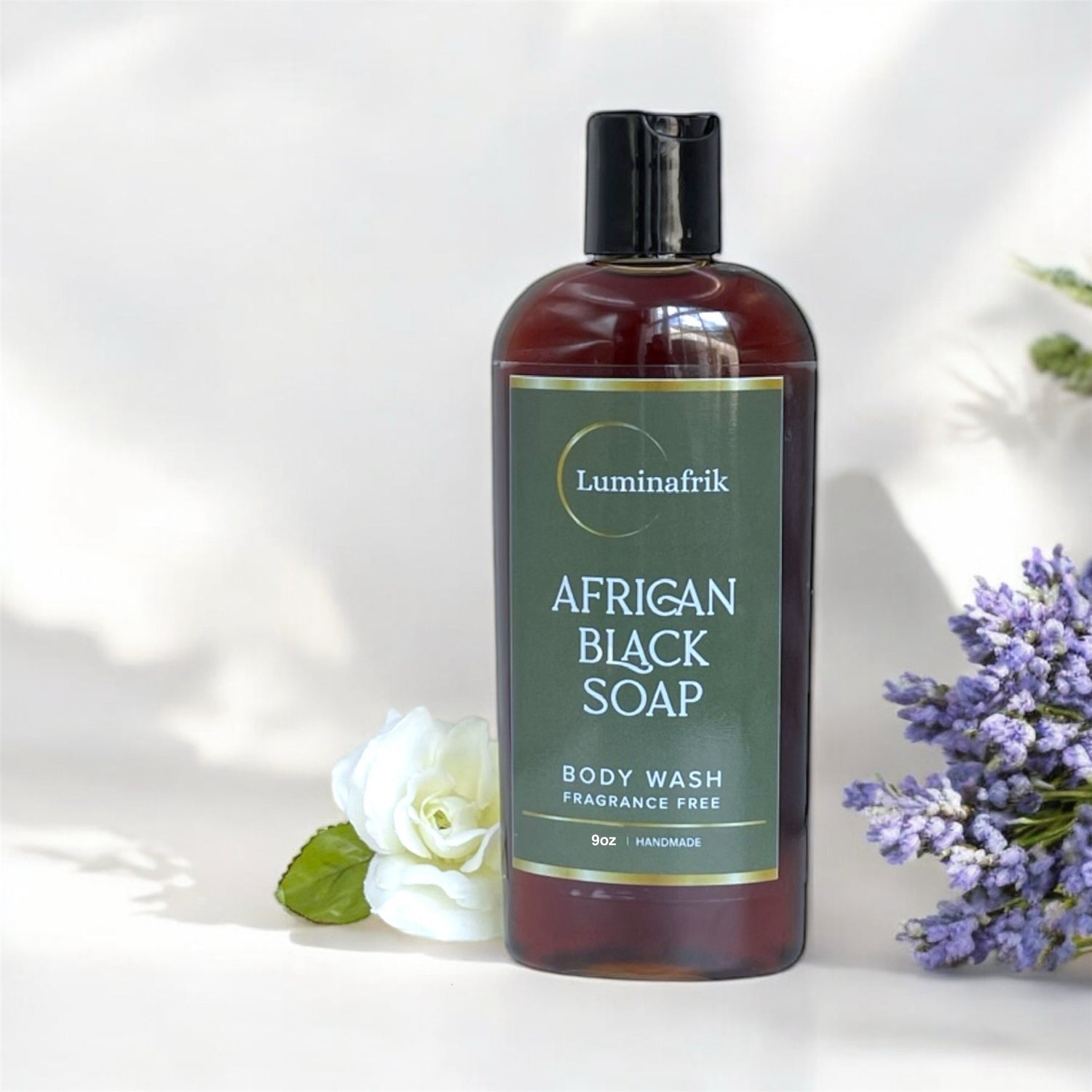 African Black Soap Body Wash - LUMINAFRIK