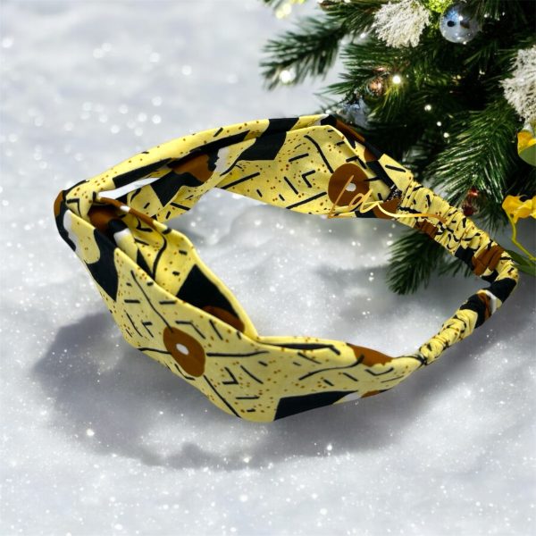 African Fabric Headband - Image 2